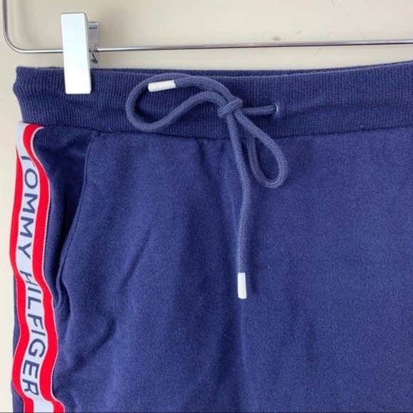 Tommy Hilfiger Drawstring Waist Skirt Logo Side - Picture 6 of 6